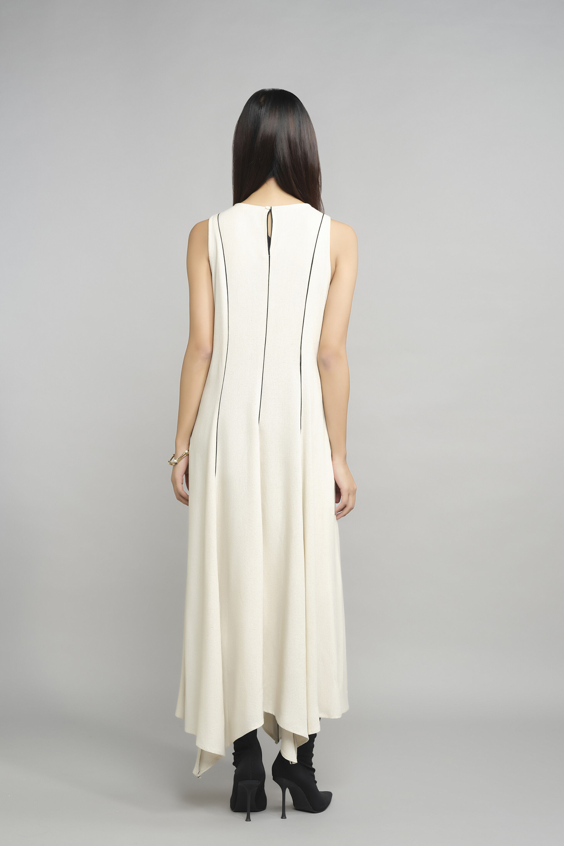 Time To Sway Beige Maxi Dress, Beige, image 5